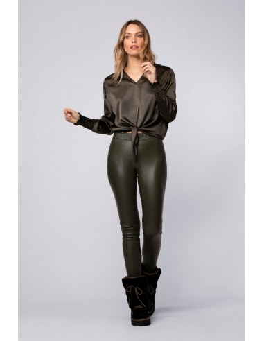 Leather PERLEGGING hantent personnes