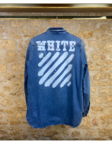 Off White Chemise en Jean français