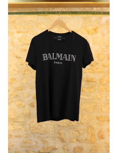 Balmain Paris T-shirt Logo imprimé de la marque