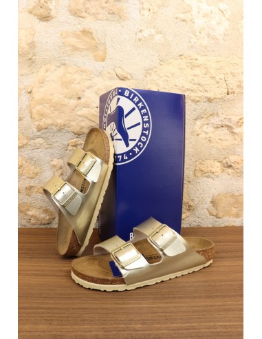 Birkenstock Arizona Electric Metallic Gold Profitez des Offres !