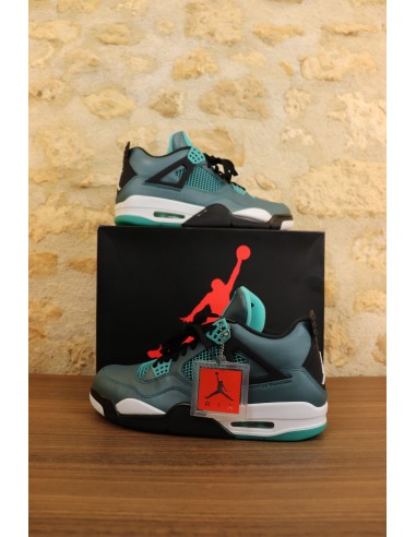 Nike Air Jordan 4 Teal Rétro Sarcelle hantent personnes