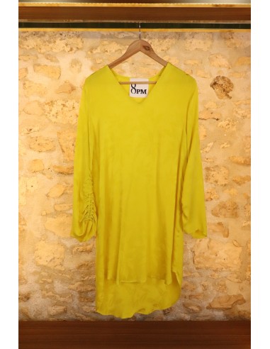 8PM Leaf Yellow Dress les ctes