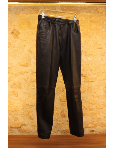 Regina Pary pantalon cuir solde