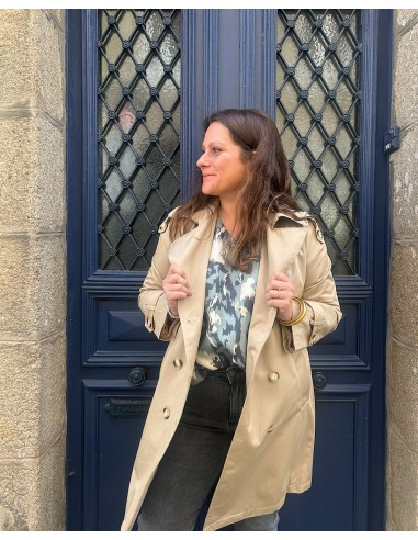 Trench beige Tao basket pas cher