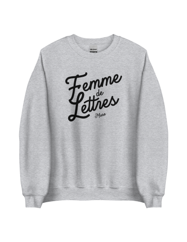 Sweat - Femme de Lettres (5 coloris) Comparez et commandez 