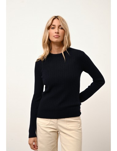 AVANA pull col rond navy en ligne des produits 