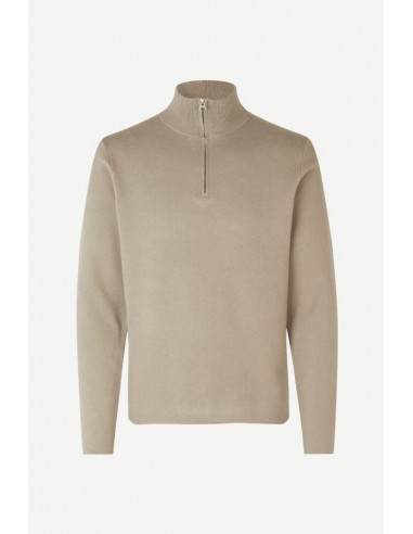 GUNAN TURTLE NECK ZIP soldes